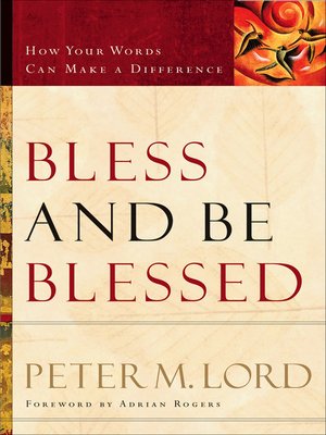 cover image of Bless and Be Blessed